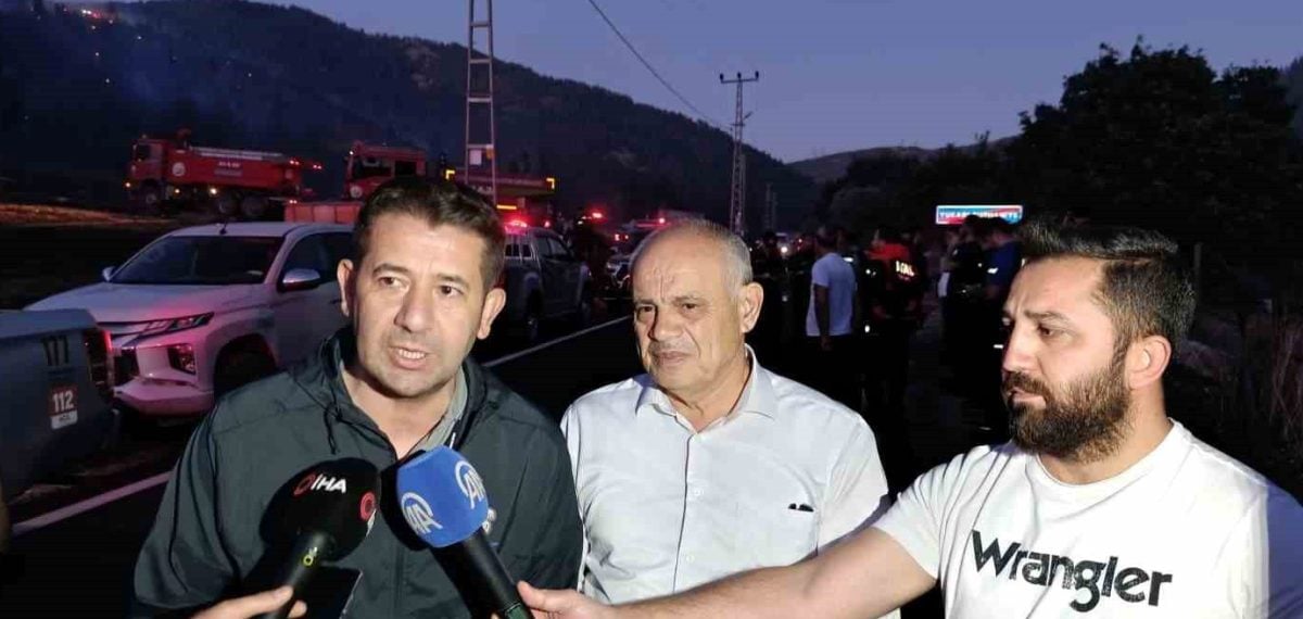 Kayseri Yahyalı’daki orman yangını kontrol altına alındı, soğutma çalışmaları sürüyor