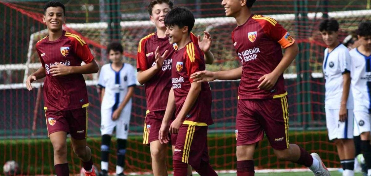 Kayserispor U14 sahasında Mersin Terspor’u 3-1 yendi ve haftayı kazançla kapattı