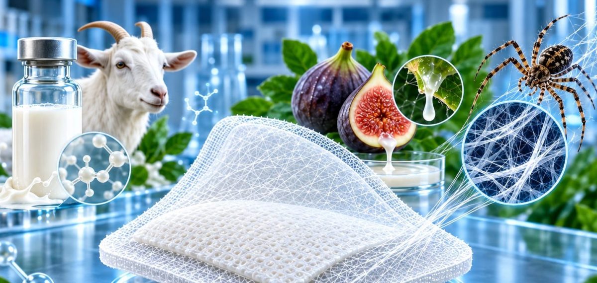 Keçi sütü peptitleri, incir lateksi ve örümcek ipeğiyle kompozit yara örtüsü geliştiriliyor