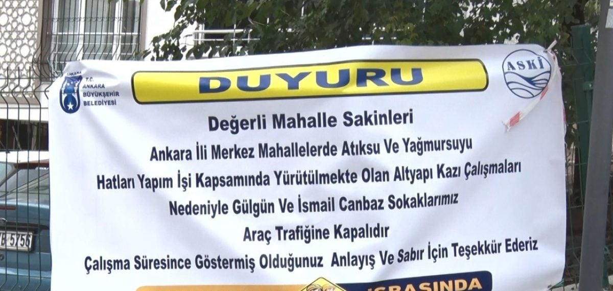 Keçiören’de altyapı çalışmaları sonrası rögar taşkınları ve evleri su bastı