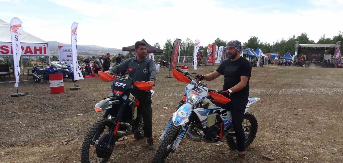 Kilis’te Motofest coşkusu sürüyor, yaklaşık bin motosikletçi kente geldi