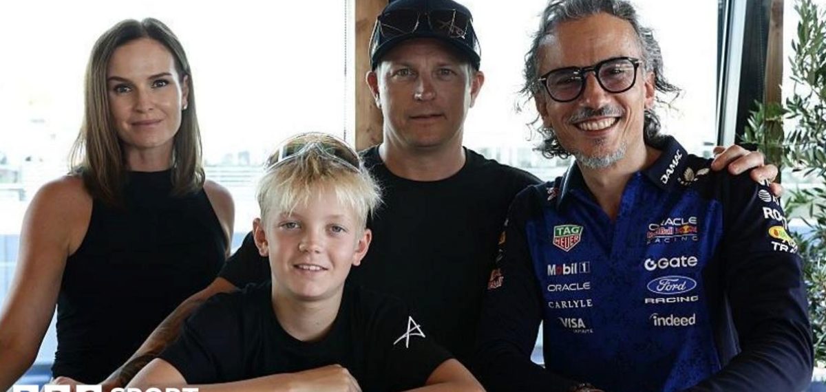 Kimi Räikkönen’s son Robin joins Red Bull junior programme aged 11