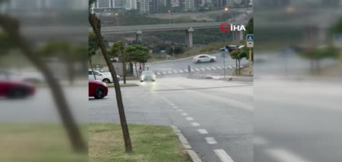 Kiralık otomobille drift yapan sürücüye 140 bin lira ceza, ehliyete el konuldu
