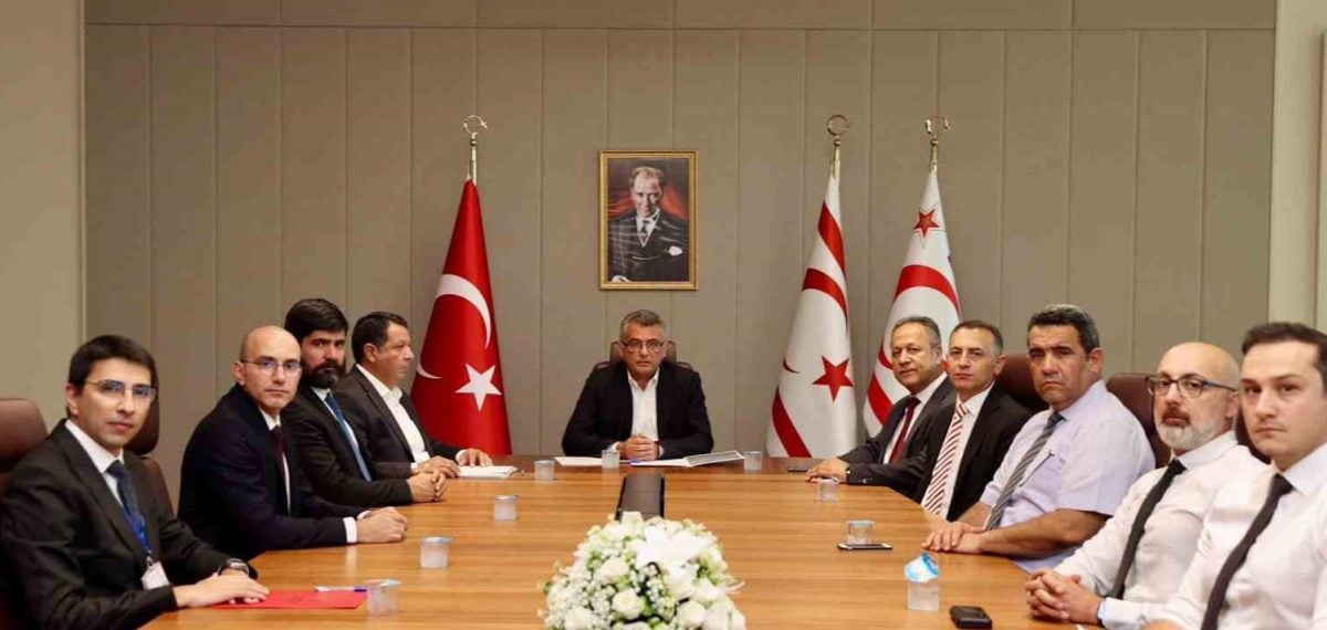 KKTC Cumhurbaşkanı Erhürman, Türkiye heyetini Girne faciası ön raporu için kabul etti