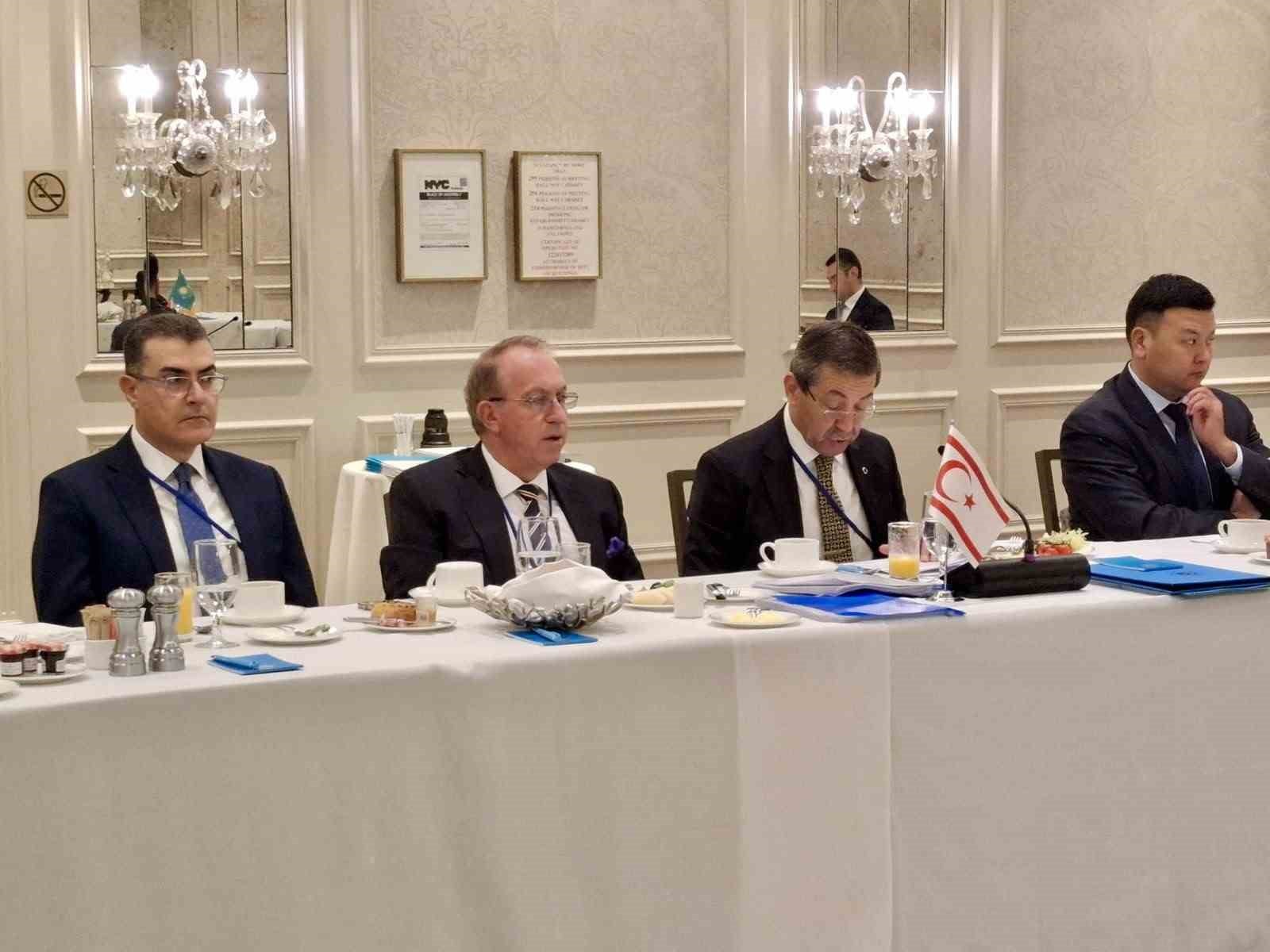 KKTC Dışişleri Bakanı Ertuğruloğlu: TDT içindeki görünürlüğümüz güçlendirilsin