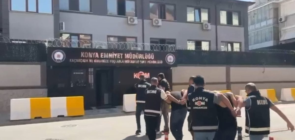 Konya’da 20 şüpheli yakalandı, 244 ruhsatsız tabanca ele geçirildi
