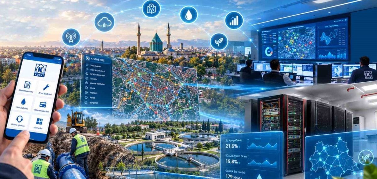 KOSKİ 68 akıllı şehir uygulamasıyla altyapıda dijital dönüşüm sağladı