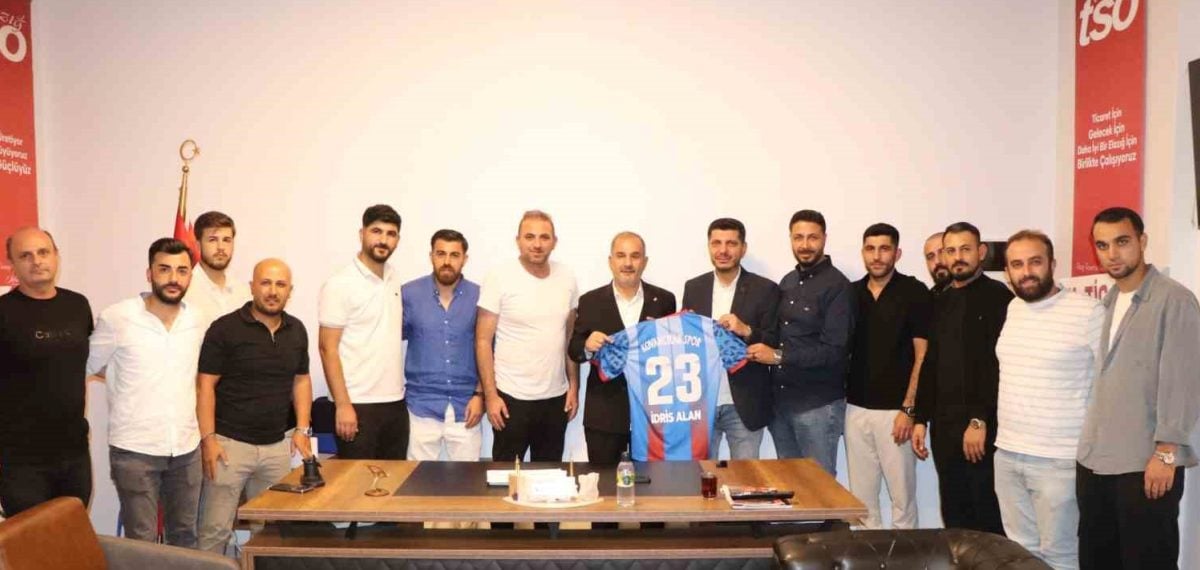Kovancılarspor yönetimi Elazığ TSO başkan adayını ziyaret etti destek açıkladı