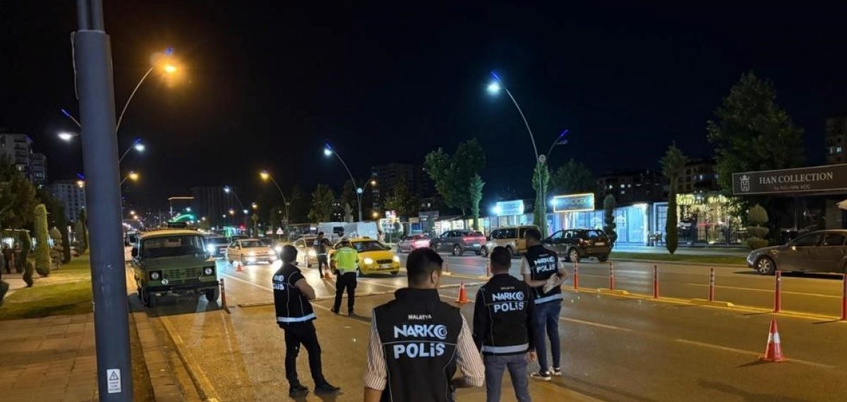 Malatya’da 8 ayda asayiş olayları düşerken narkotik ve terör operasyonlarında artış
