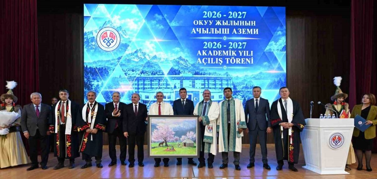 Manas Üniversitesinde akademik yıl açılışı ve Atatürk Üniversitesi ile iş birliği