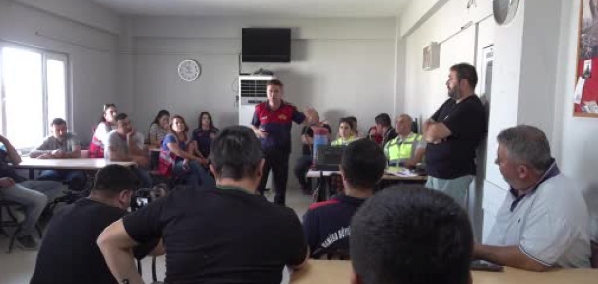 Manisa Büyükşehir’de 80 personele iş sağlığı ve güvenliği eğitimi ve tatbikatı