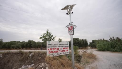 Manisa’da kaçak moloz dökenlere üst limitten idari para cezası uygulandı