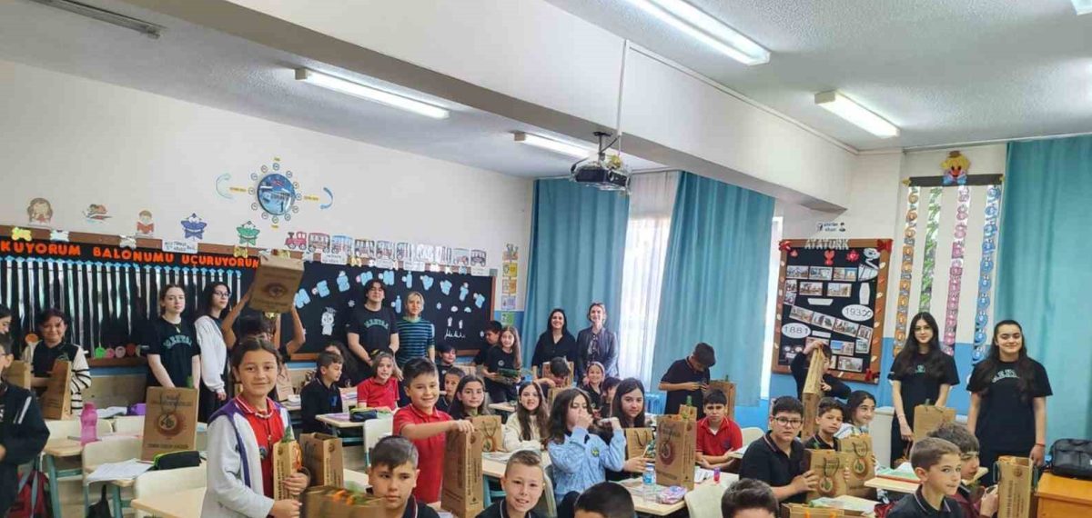 Menteşe TOBB Fen Lisesi yürüttüğü çevre projesiyle Ulusal Kalite Etiketi aldı