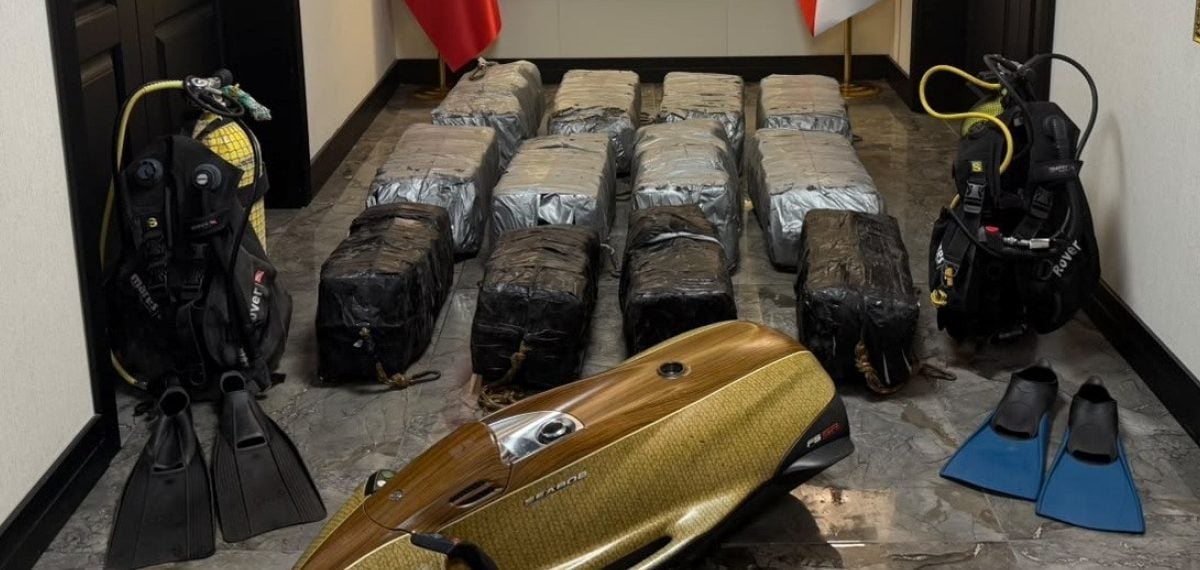 Mersin Limanı’nda 350 kg kokain ele geçirildi, 8 zanlı tutuklandı