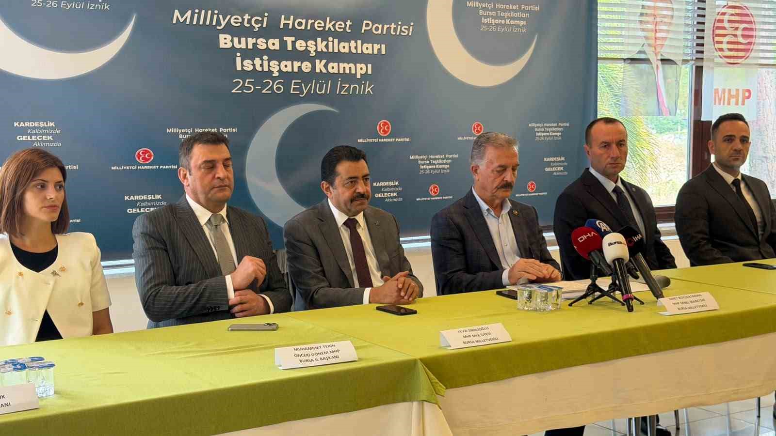 MHP Bursa teşkilatlarının İznik kampında sosyal medya ve fon iddiaları gündeme geldi