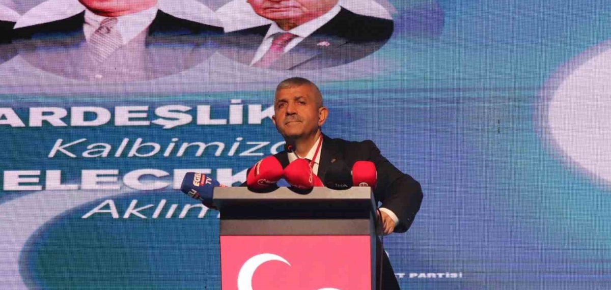 MHP İzmir İl Başkanı Veysel Şahin güven tazeledi, kongre tek adayla tamamlandı