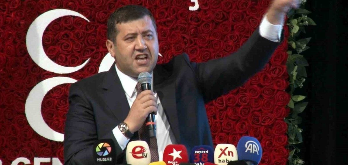 MHP Kayseri 15. Olağan Kongresi’nde Enes Ertuğrul Kalın güven tazeledi