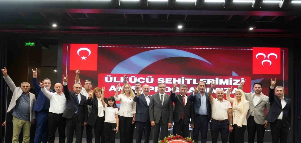 MHP Samsun İl Başkanlığı’ndan ülkücü şehitleri anma programı gerçekleştirildi