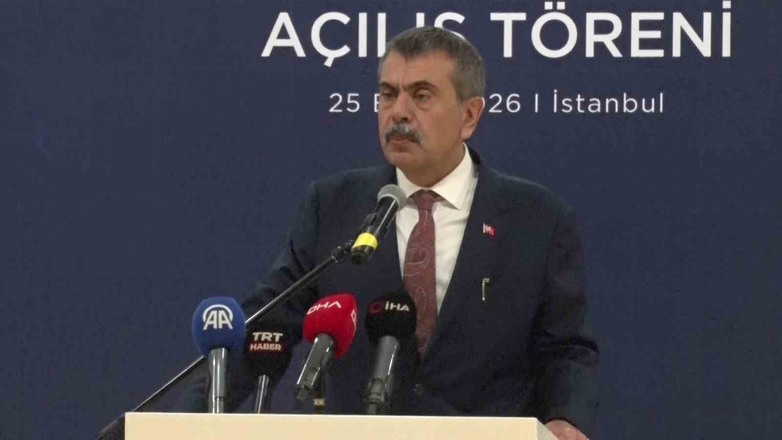 Milli Eğitim Bakanı Tekin Şile’de mesleki teknik okul açılışına katıldı