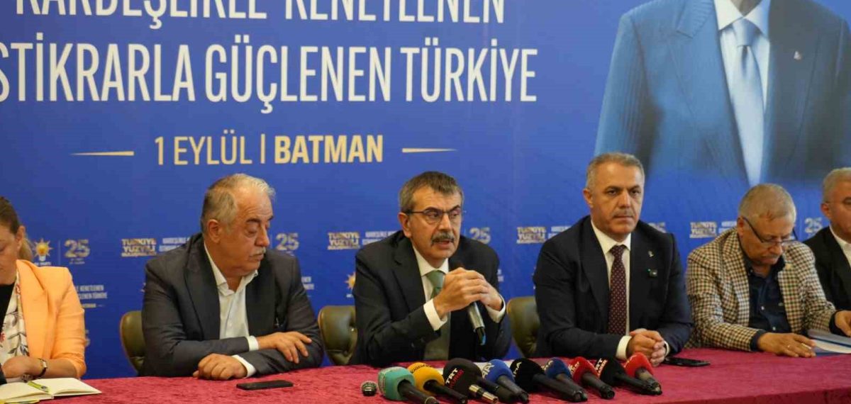 Milli Eğitim Bakanı Tekin: Sürecin başarıya ulaşması için toplumun tüm kesimleri sorumlu