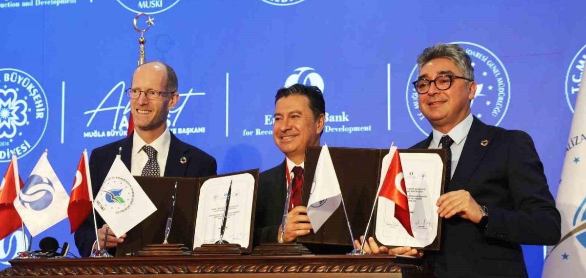 Muğla’ya 62,9 milyon avro ile su altyapısı ve kayıp azaltma yatırımı