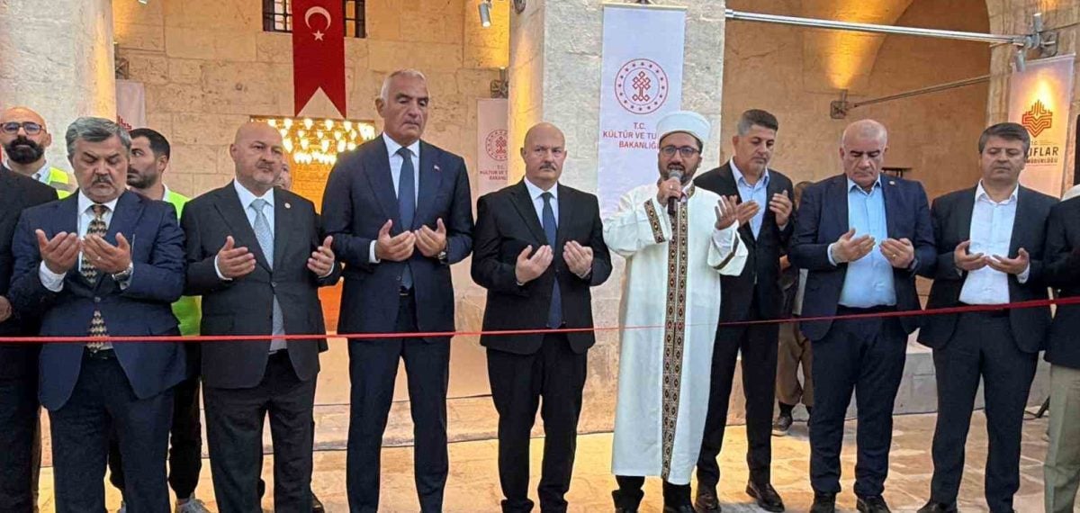 Musalla Camii restorasyonu tamamlanarak ibadete açıldı