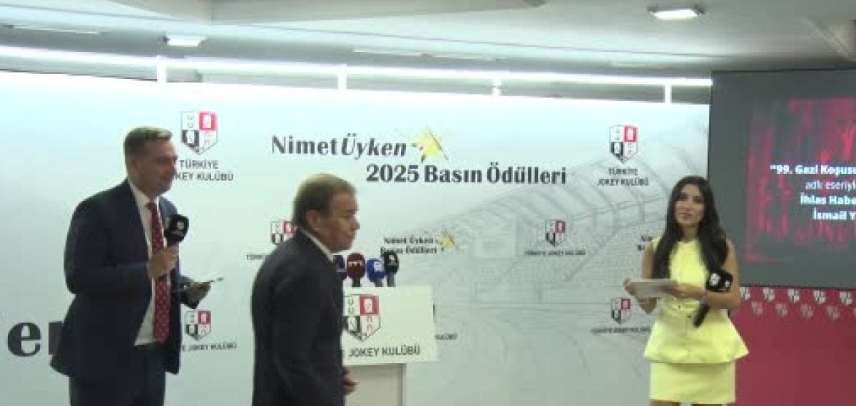 Nimet Üyken 2025 Basın Ödülleri sahiplerini buldu, İHA muhabiri Akçın ödül aldı