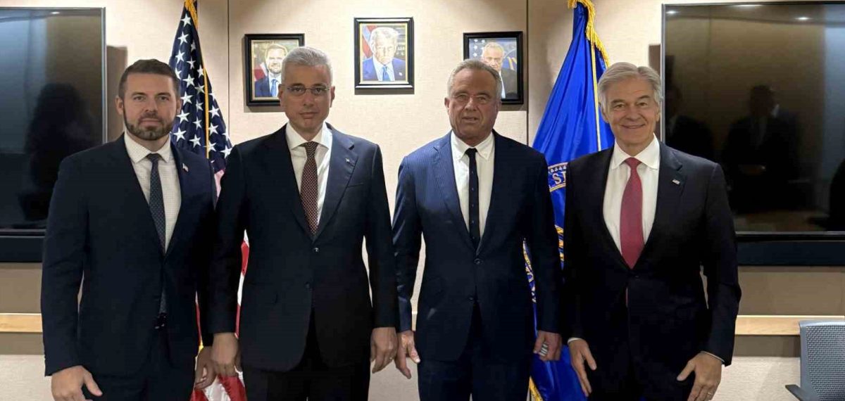 Sağlık Bakanı Memişoğlu, ABD’de Robert F. Kennedy Jr. ile heyetler arası görüşme gerçekleştirdi