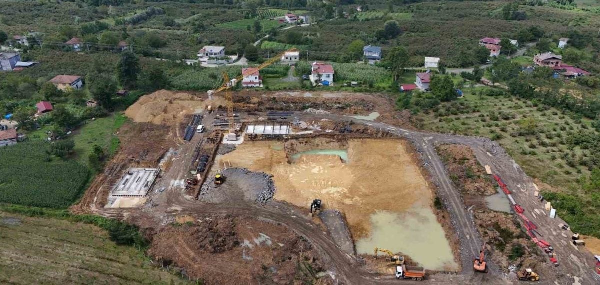 Salıpazarı Barajı İçme Suyu Arıtma Tesisi inşaatına başlandı, günlük 100 bin m³ kapasite