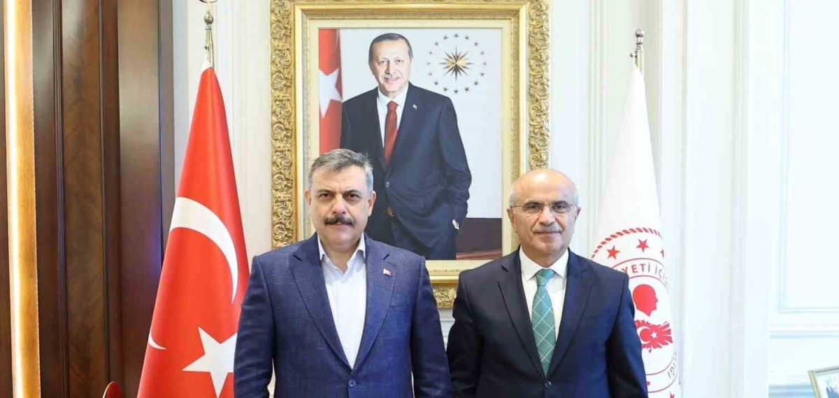 Sami Er, İçişleri Bakanı Çiftçi ile Malatya’nın deprem sonrası çalışmalarını görüştü