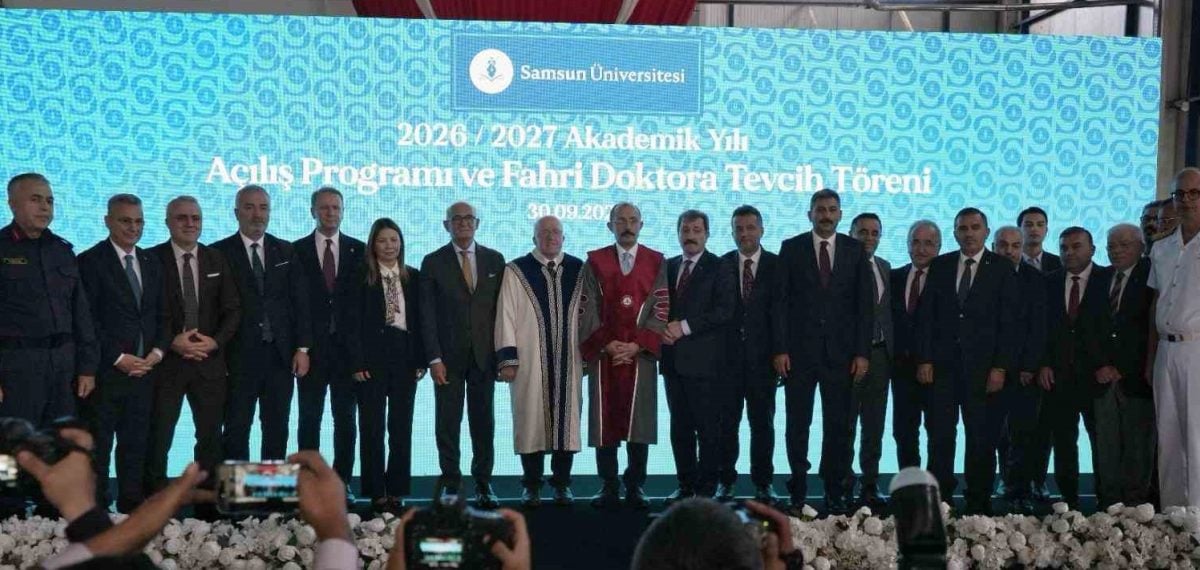 Samsun Üniversitesi yeni akademik yılı dönüşüm odaklı törenle açıldı