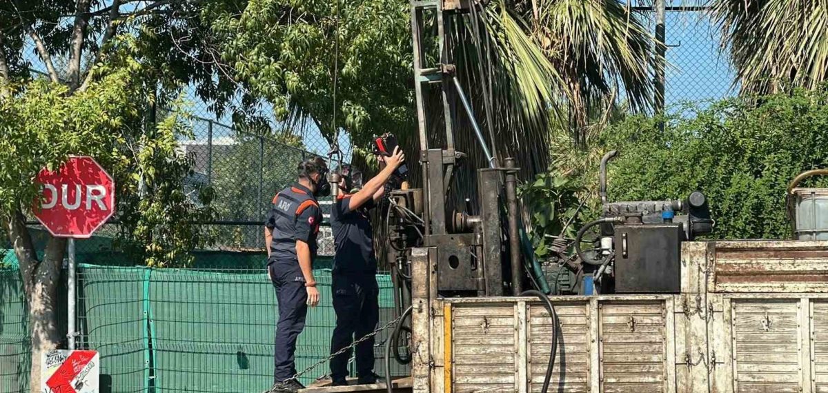 Samsun’da sondajda derinlikten gaz çıkışı, yanıcılık zaman zaman yükseldi