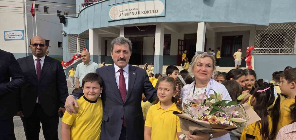 Samsun’da yeni eğitim-öğretim yılı başladı 250 bin 562 öğrenci ders başı yaptı