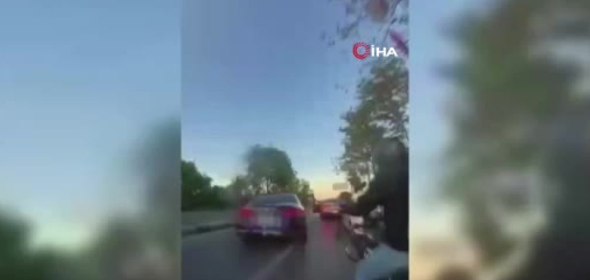 Sarıyer’de trafikte silah gösteren sürücü tutuklandı