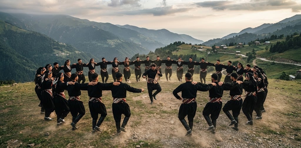 Trabzon’un Savaş Dansı: Serra Horonu