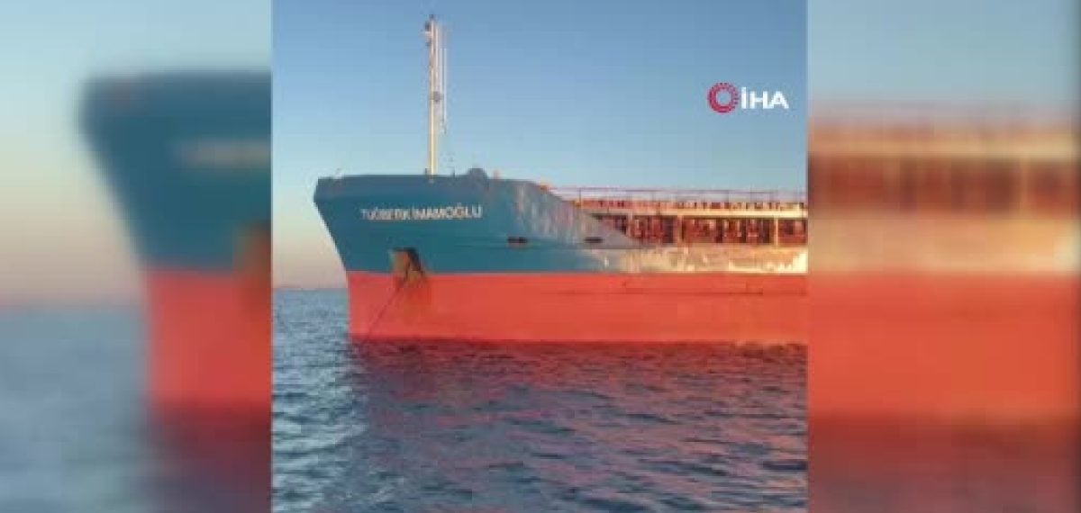 Silivri açıklarında çarpışma: Alsu kaptanları kazayı karşı geminin manevrasına bağladı