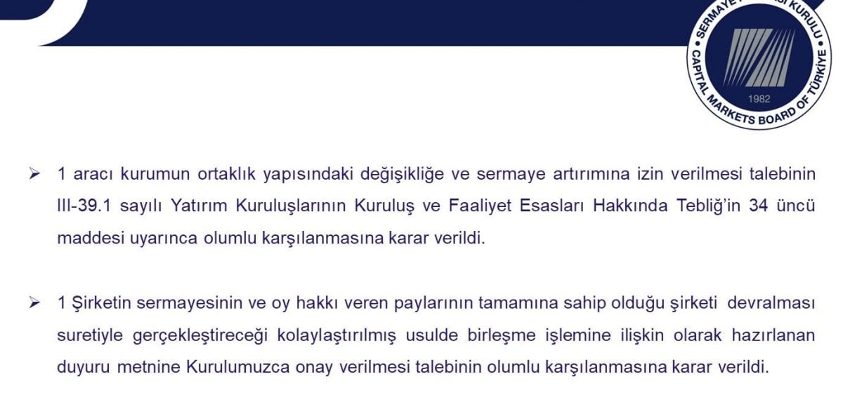 SPK duyurdu: TEFAS’ta tasfiye edilen fonlara ilişkin işlem ve iptaller açıklandı