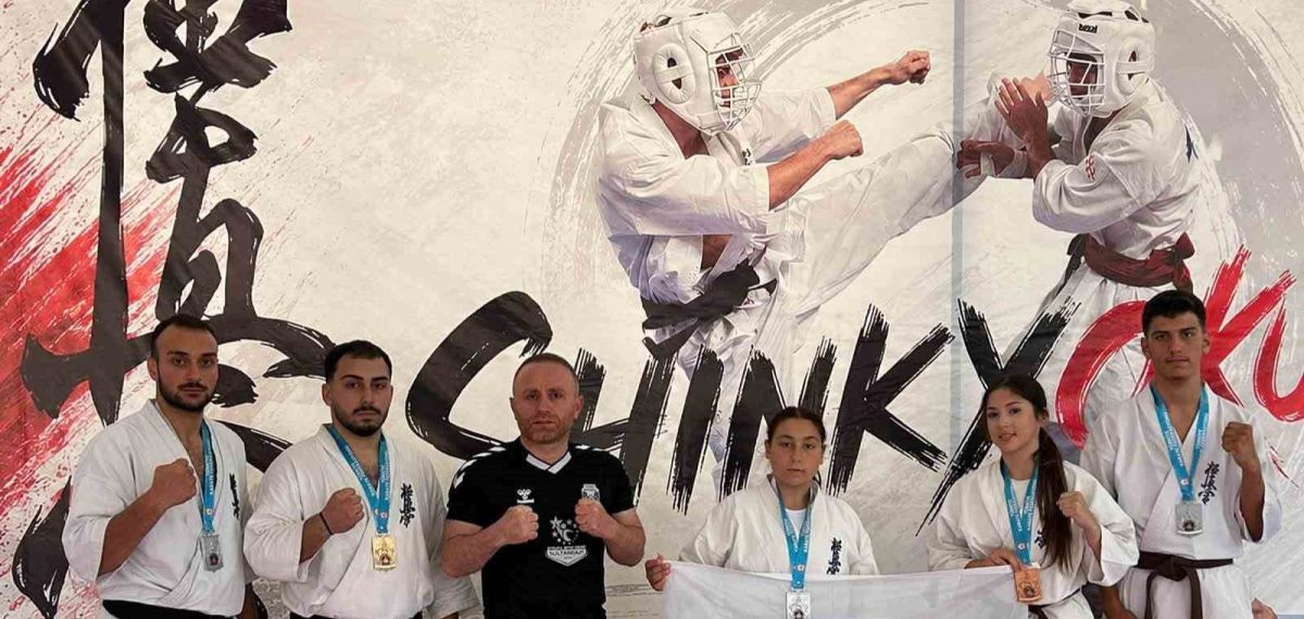 Sultangazi sporcuları Kyokushin Türkiye Şampiyonası’ndan 7 madalyayla döndü