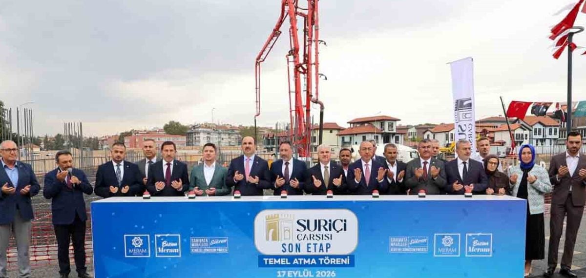 Suriçi Çarşısı’nın üçüncü etabı temelden başladı, 94 dükkan 98 ofisle tamamlanacak
