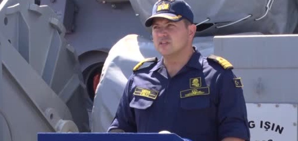 TCG Işın, Filo Jet batığı bölgesinde arama ve tespit çalışmalarına katıldı