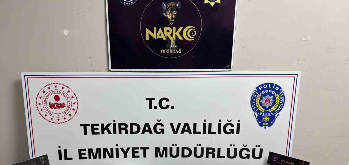 Tekirdağ’da 220 şüpheliye işlem: 13,877 kg uyuşturucu ve büyük miktarda hap ele geçirildi
