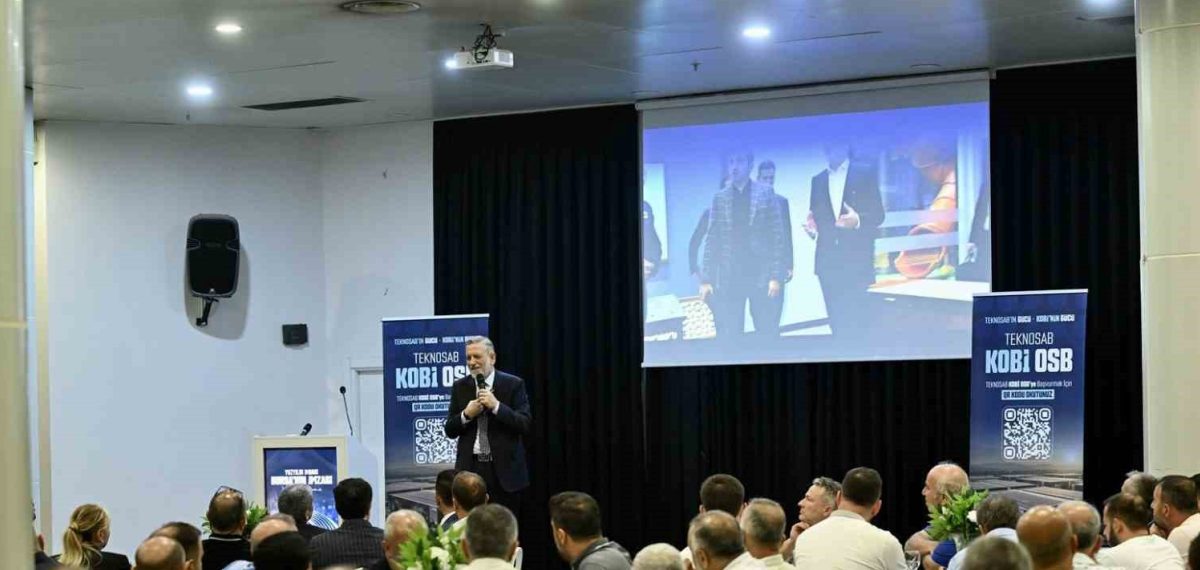 TEKNOSAB’da KOBİ OSB hamlesiyle üretim, ticaret ve lojistik entegre ediliyor