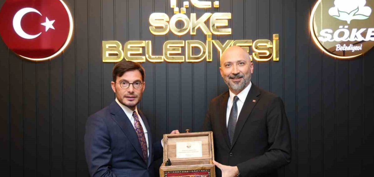 Tokat Belediye Başkanı Yazıcıoğlu Söke Belediyesini ziyaret etti