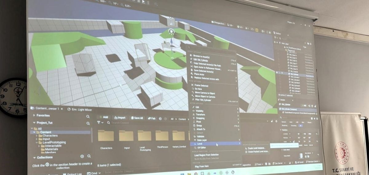 Tokat’ta öğretmenlere Unreal Engine ile dijital ikiz ve VR eğitimi
