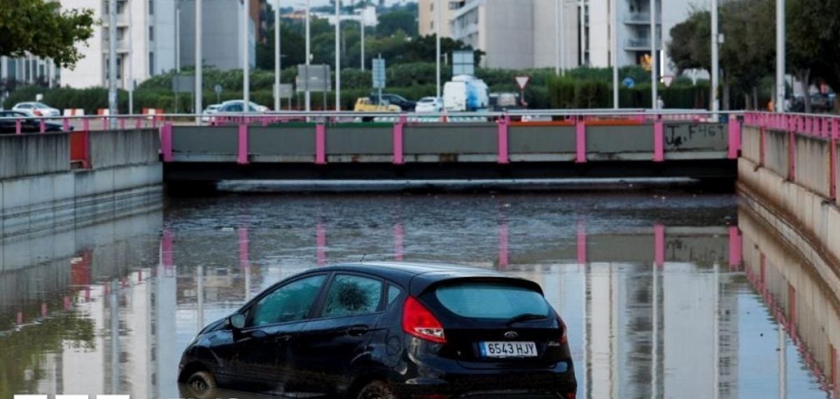 Torrential rains flood eastern Spain, leaving one dead and travel disrupted