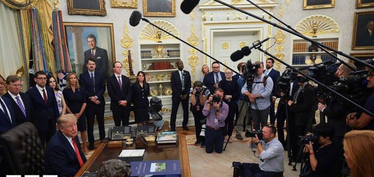 Trump announces immediate ban on CNN, Politico and MS NOW from White House