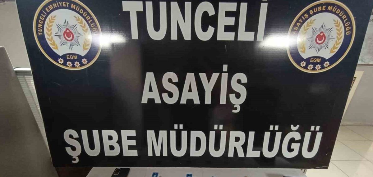 Tunceli’de sahte altınla 152 bin lira dolandırıldı, 2 şüpheli Elazığ’da yakalandı