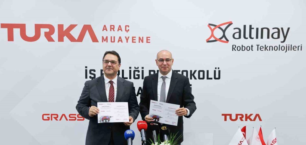 TURKA ile Altınay robotik muayene iş birliğine imza attı, yerli teknolojiler geliştirilecek