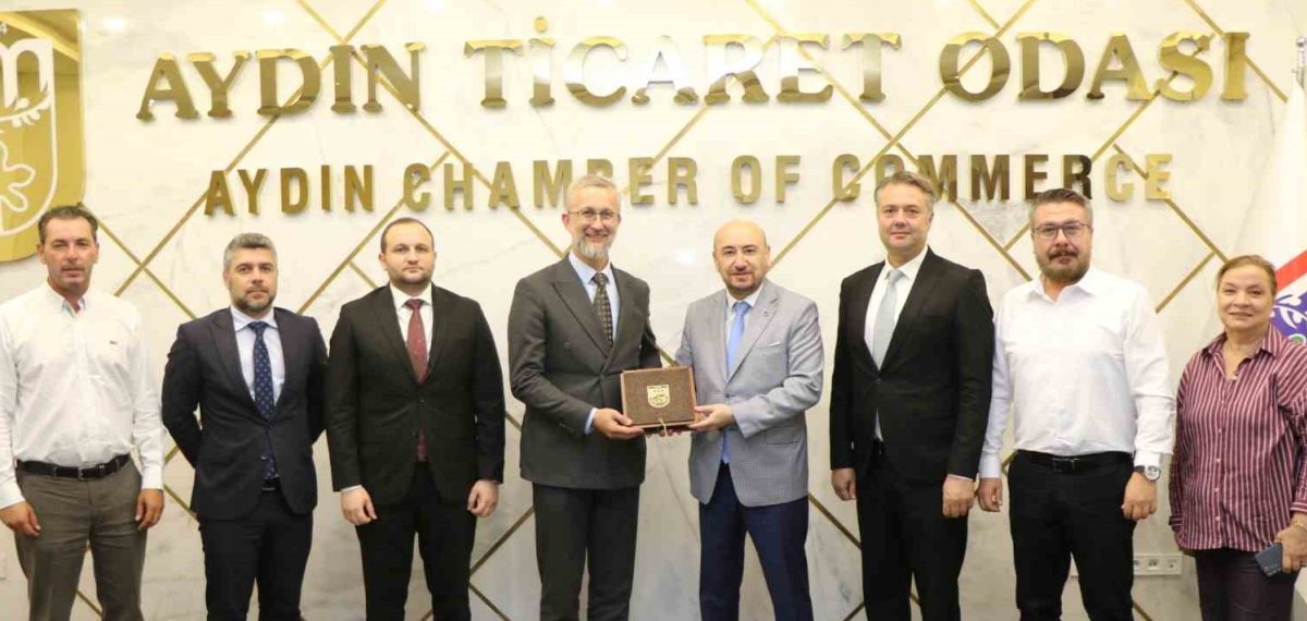 Ukrayna Ankara Büyükelçisi Aydın’da AYTO’yu ziyaret etti, ticari işbirliği konuşuldu