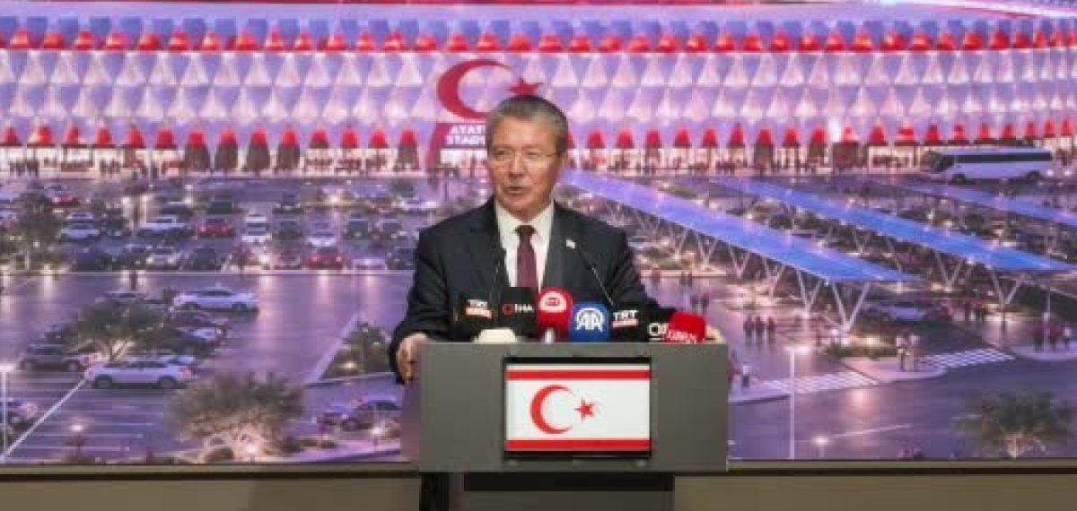 Üstel: Yeni Atatürk Stadyumu açılışı Kıbrıs Türk gençliği için milattır